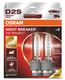 Osram Night Breaker 220 Xenarc D2S +220% (2 stk.)